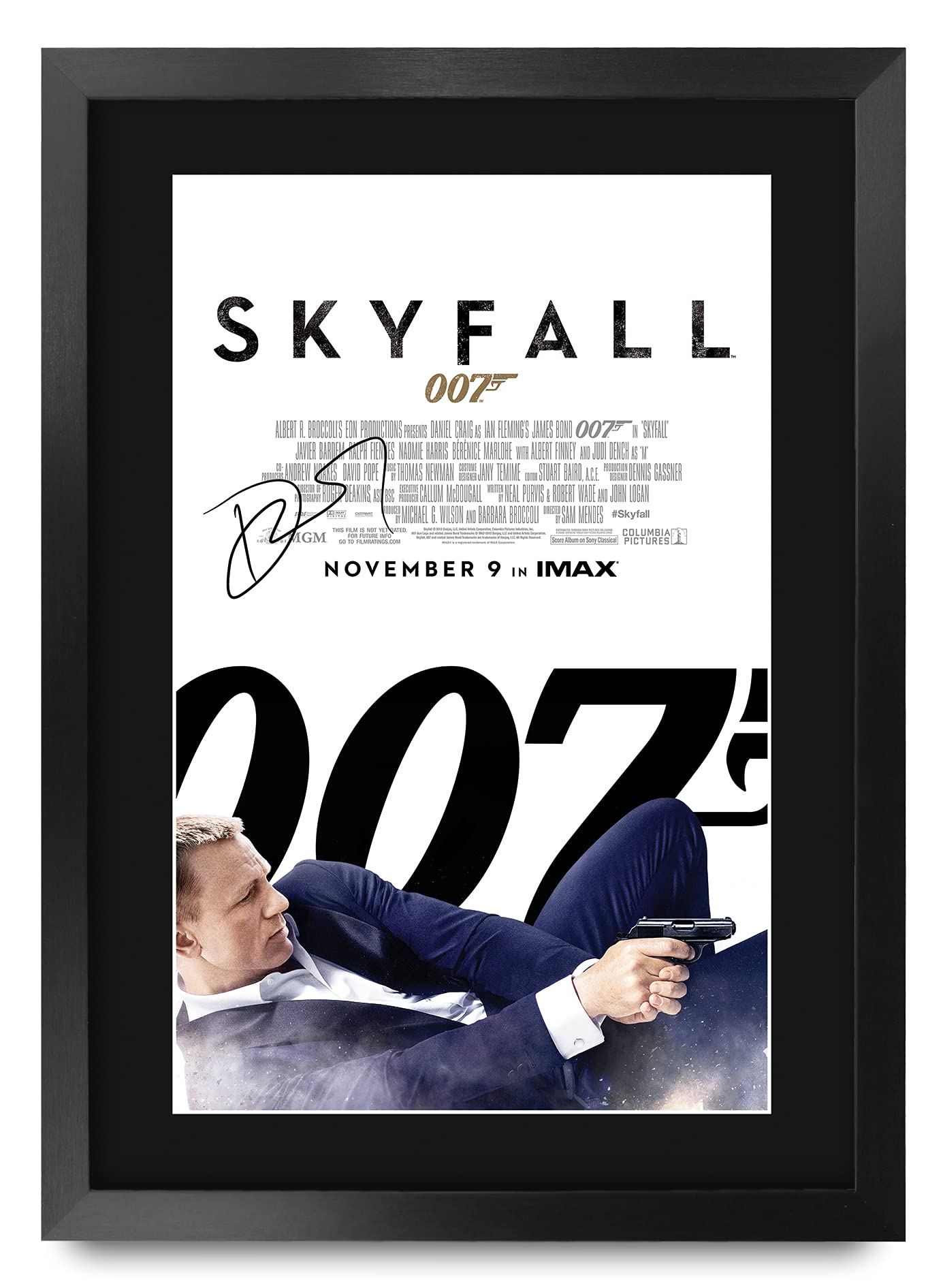 Amazon.com: HWC Trading James Bond - Skyfall Movie Poster Daniel